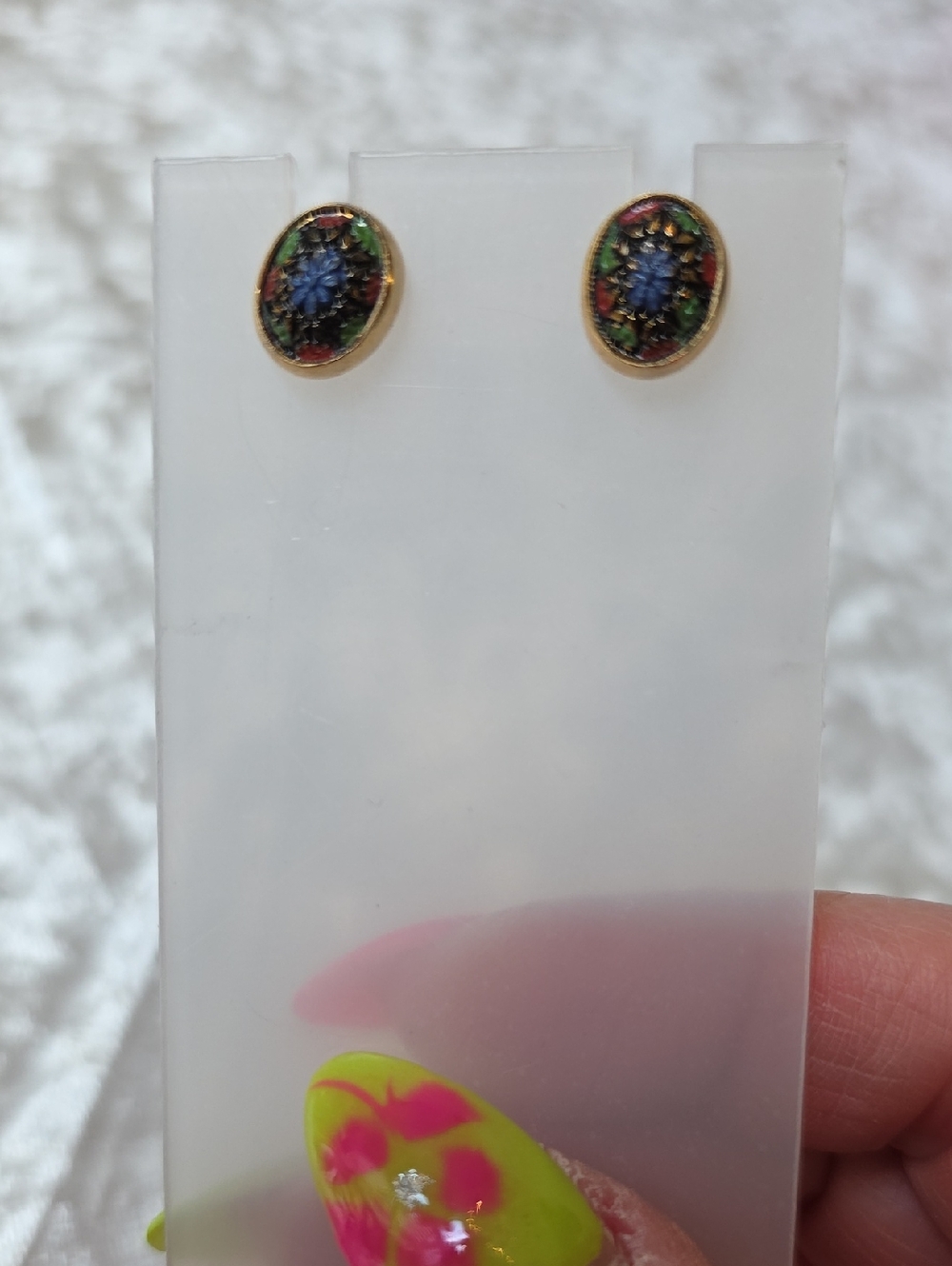 Sarah Coventry Vintage "Light Of The East" Signed Earrings